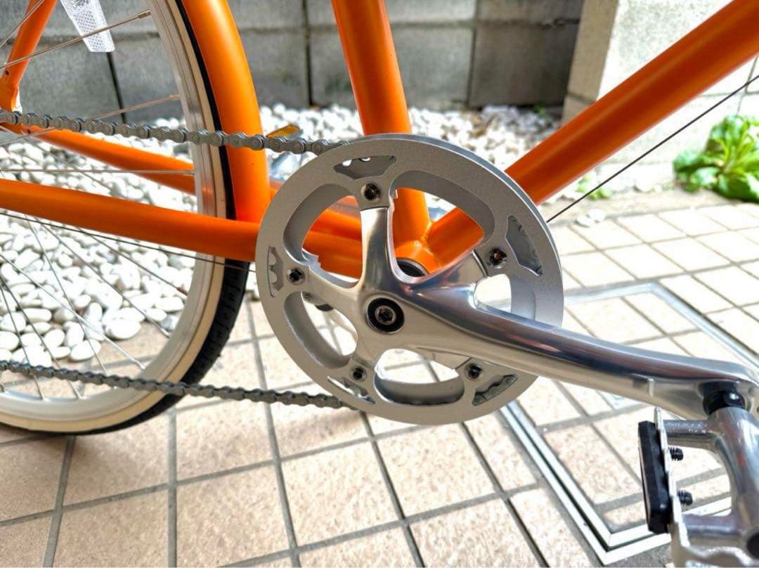 新品未使用 Panther シティサイクル 26インチ Orange