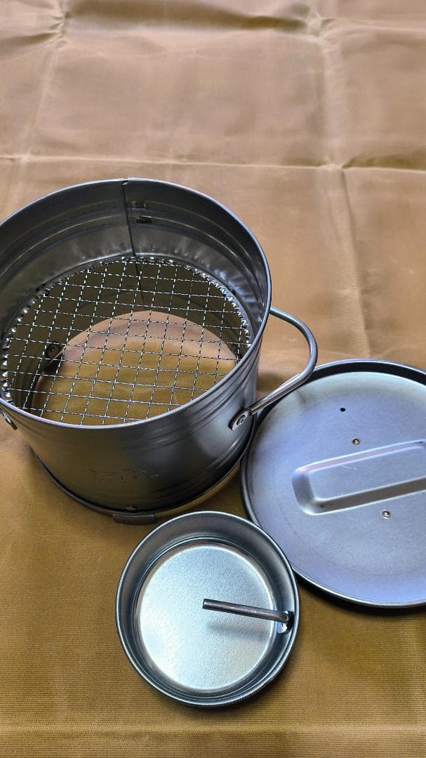 [tab.(タブ)] 缶ストーブ、缶スモーカー、ワイドグリル、スリムバッグセット