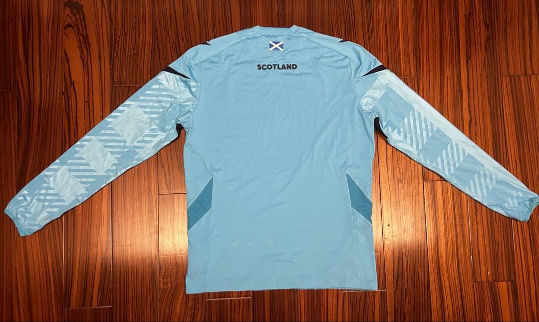 【新品未使用】ラグビー　スコットランド代表　長袖トレーニングシャツ　XL