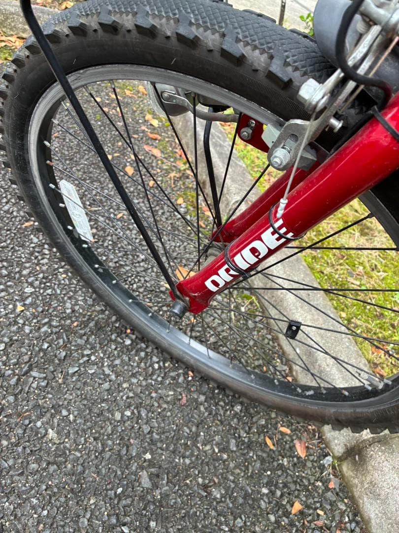 アサヒ DRIDEドライド 子供自転車 赤　24インチ　男の子