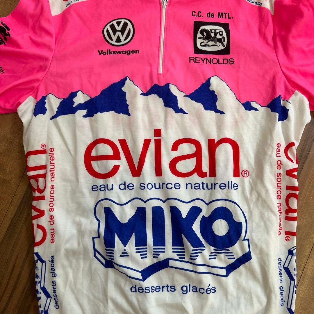 新品未使用　Evian miko 1992年　サイクルジャージ　M ビンテージ