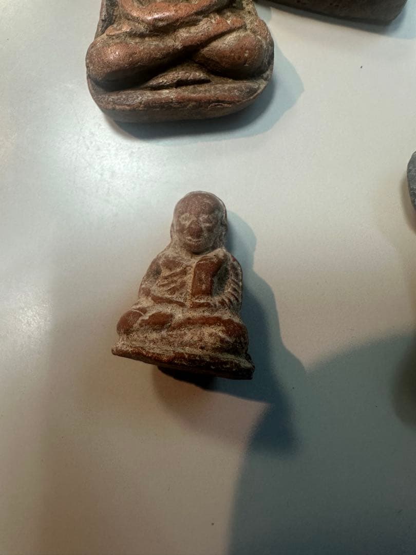 タイ お守り プラ・ルアン(プラクルアン)仏像 まとめて 陶製 金属製