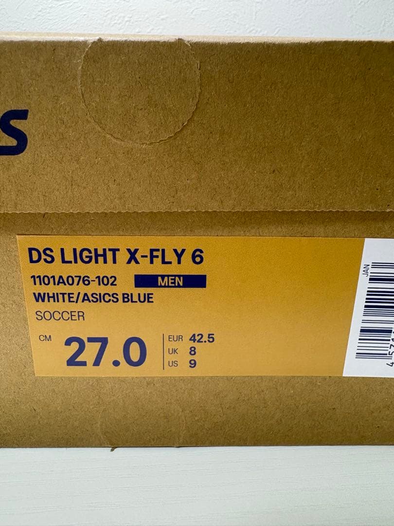 ASICS DS LIGHT X-FLY 6 新品未使用　タグ、箱付き