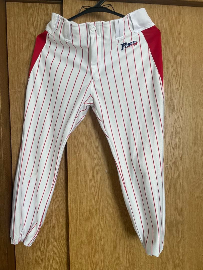 ポルテ PORTE野球ユニフォームセット PORT レッド 160cm