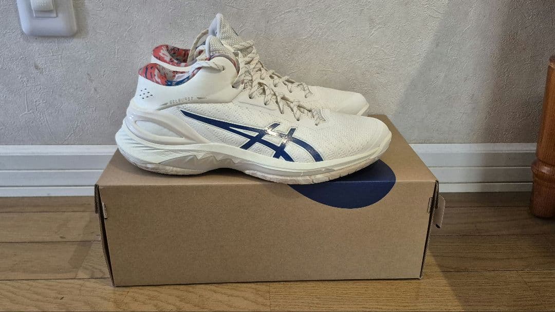 【1回着用】ASICS ゲルバースト28 バスケットボールシューズ