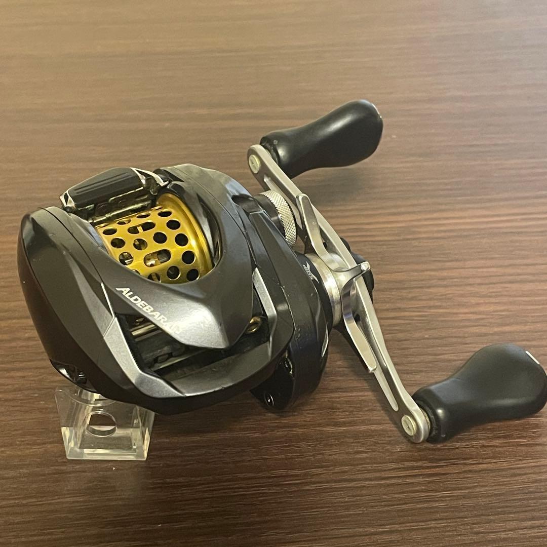 シマノ　15アルデバラン　51HG　左ハンドル　夢屋シャロースプール付