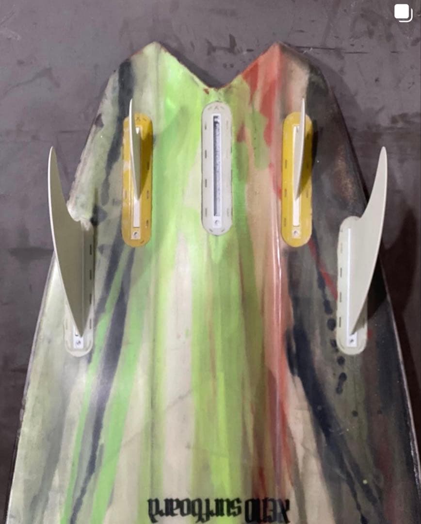 2本セット配送込「creepy 5」5'9\" xenosurfboard