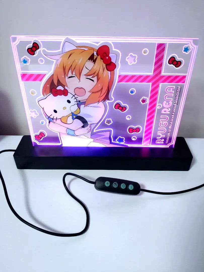ひぐらしのなく頃に卒 光るアクリルパネル レナ