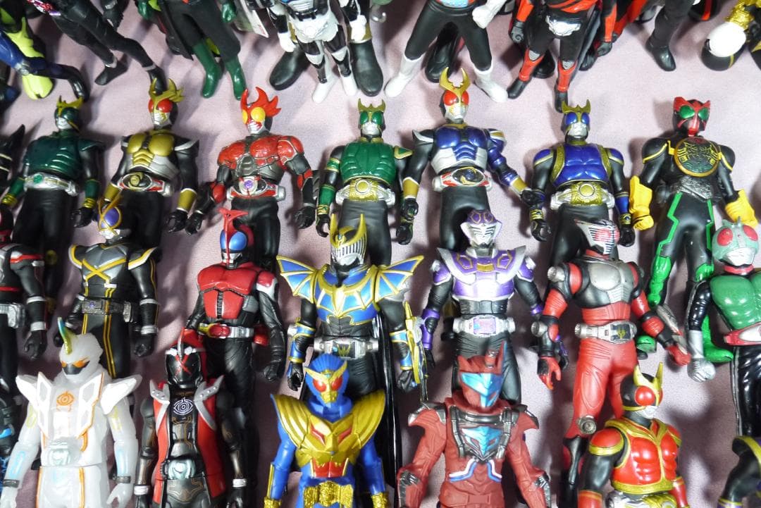 ライダーヒーローシリーズ　怪人シリーズ　ビッグソフビ　90体