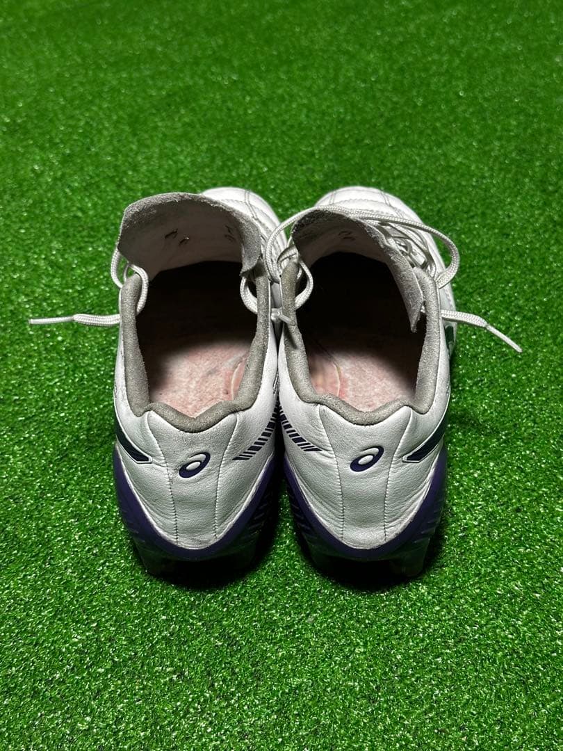 ASICS DS LIGHT X-FLY 5 サッカースパイク 白紫