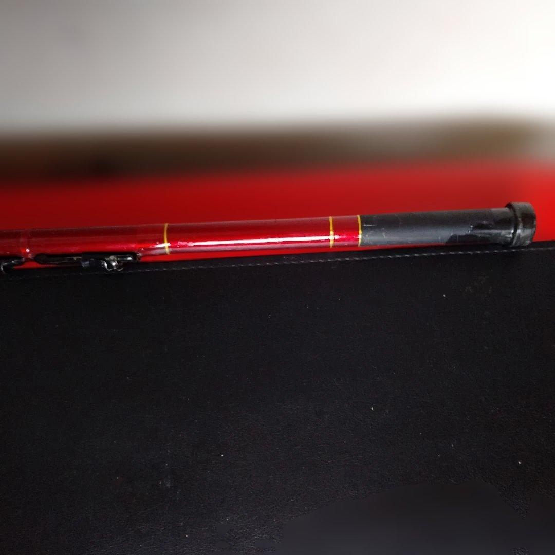 赤と黒 磯竿　376cm