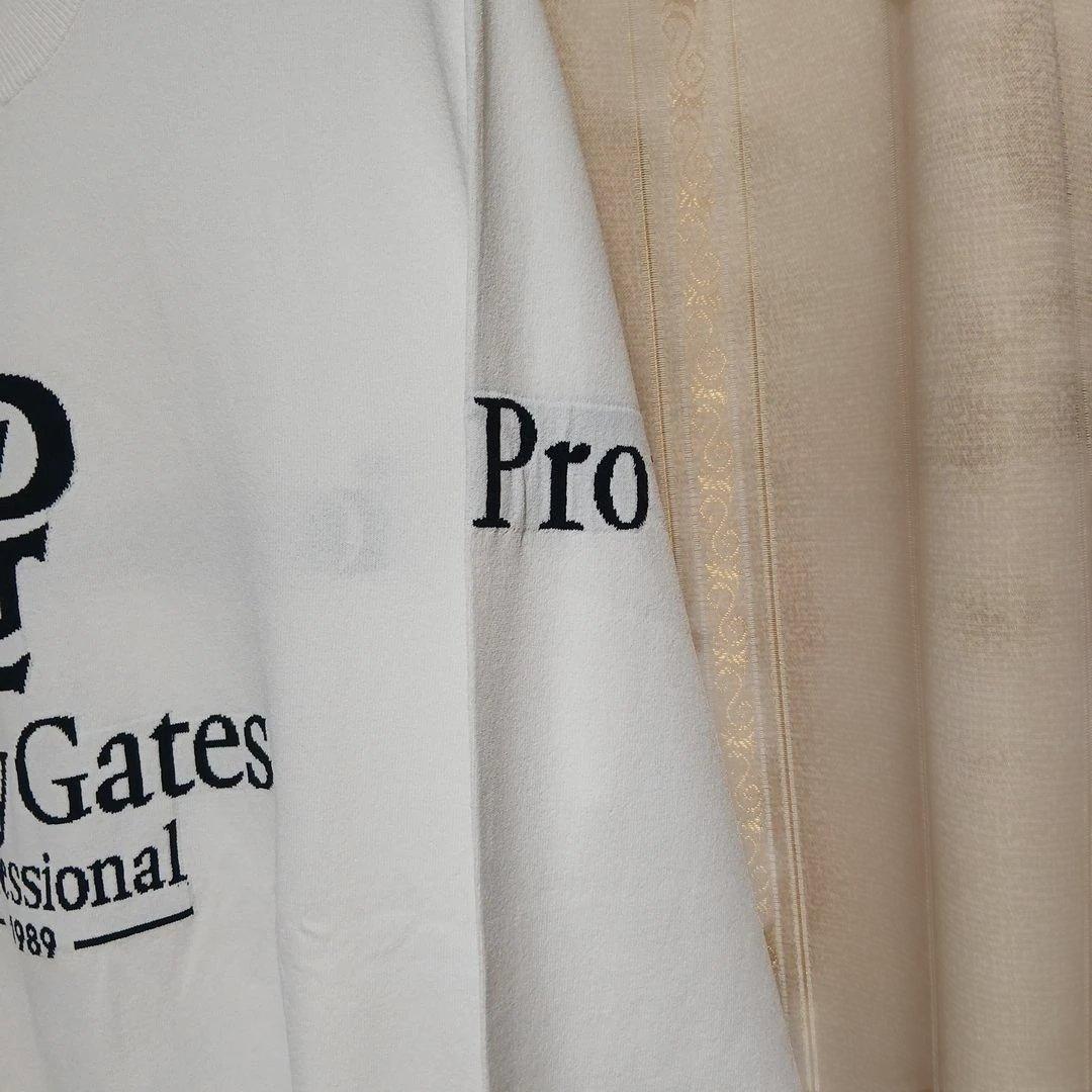 Pearly Gates ロングスリーブセーター ホワイト
