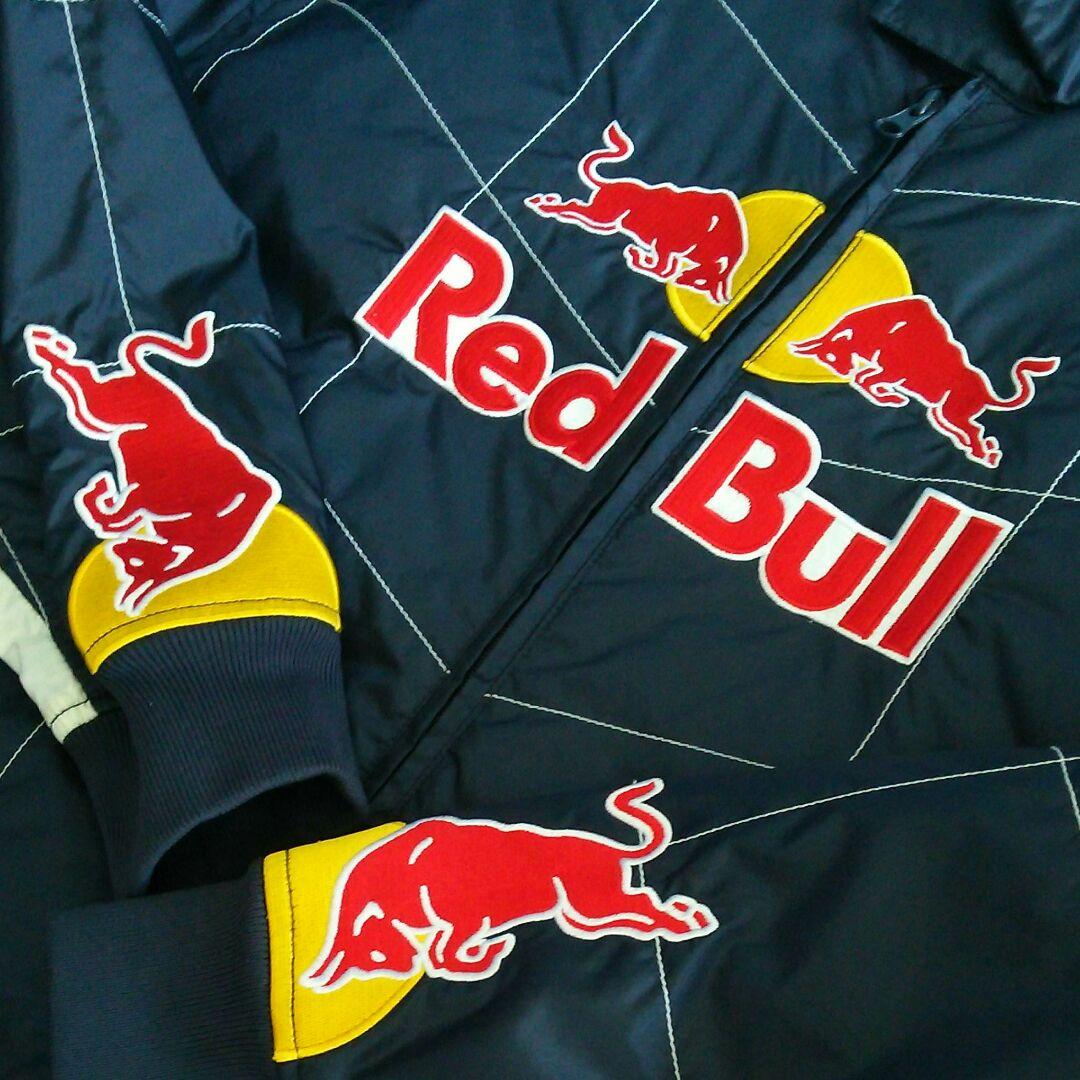 RedBullレッドブルチーム支給品？ライダース風ジャケット