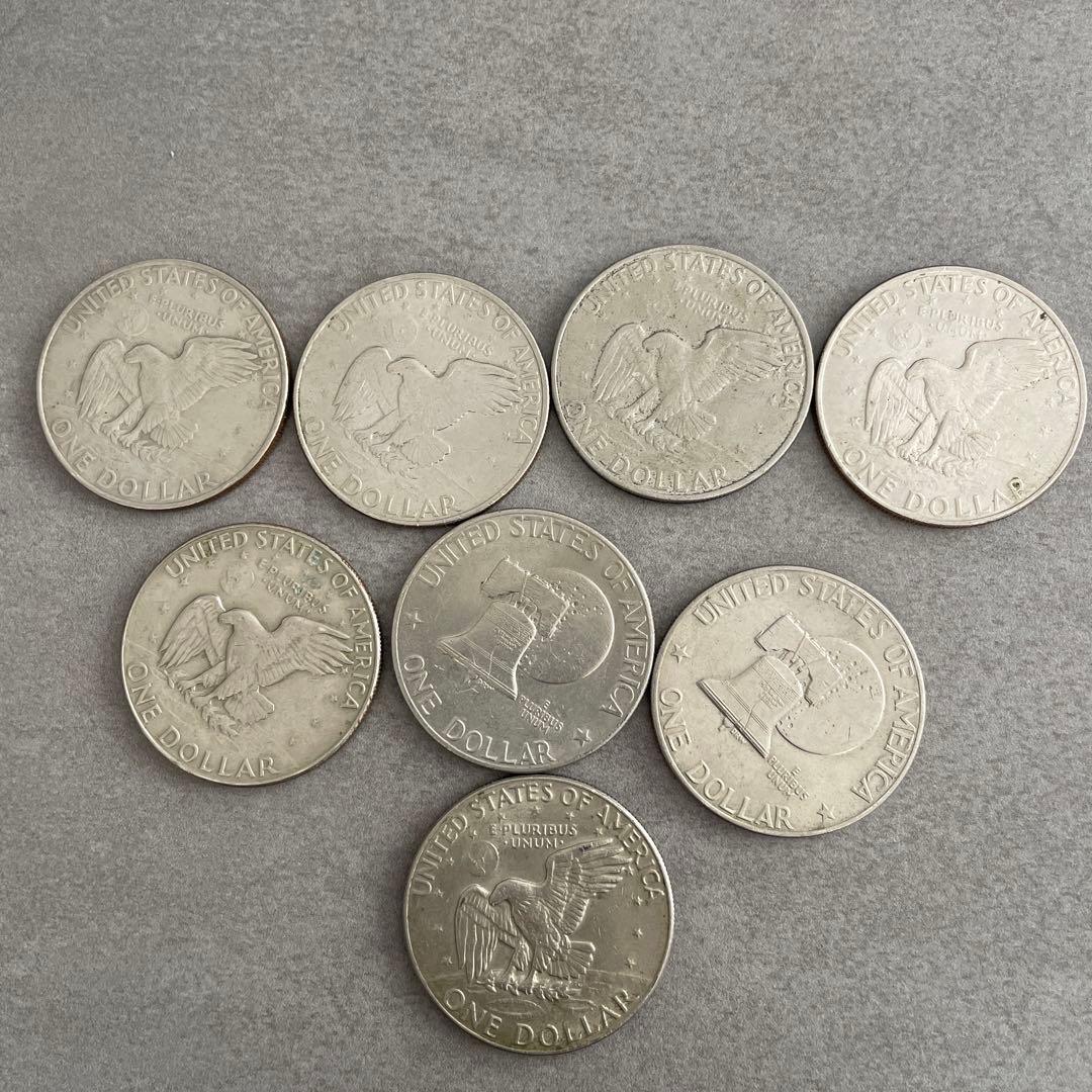 【アメリカ】1ドルアイゼンハワー・イーグル・ダラー硬貨1972年-1977年