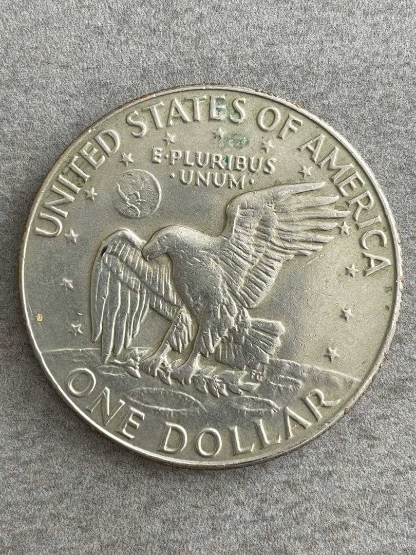 【アメリカ】1ドルアイゼンハワー・イーグル・ダラー硬貨1972年-1977年
