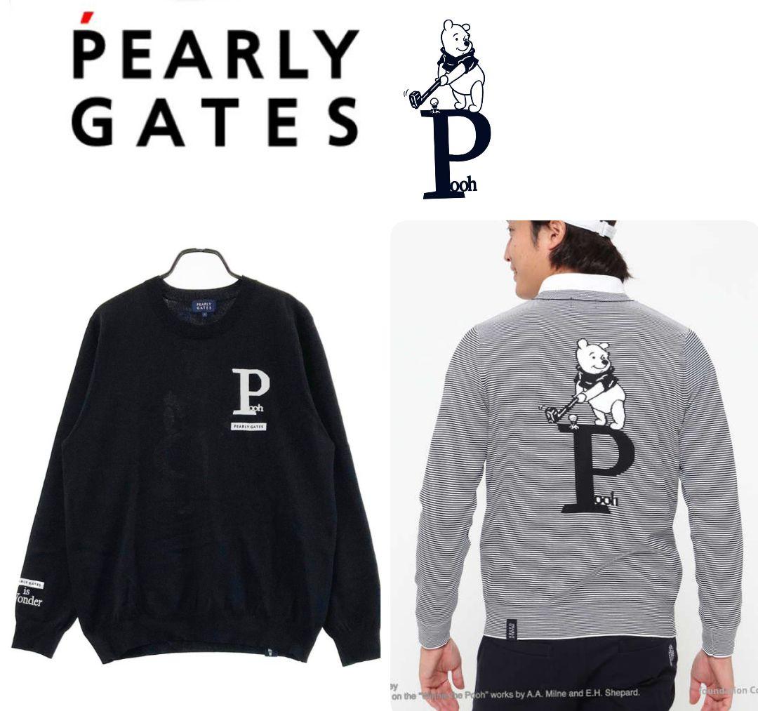 PEARLY GATES プーさん クルーネックセーター