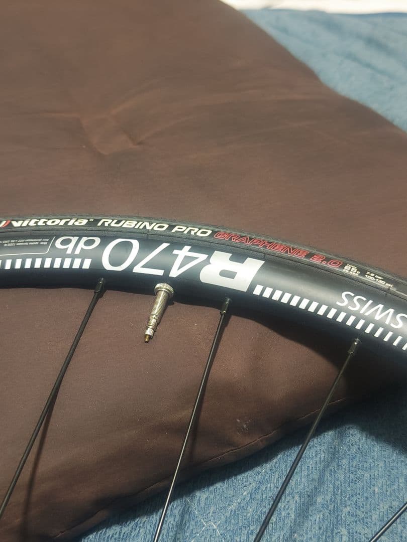 【直接渡しのみ限定】DT SWISS R470ホイールタイヤセット
