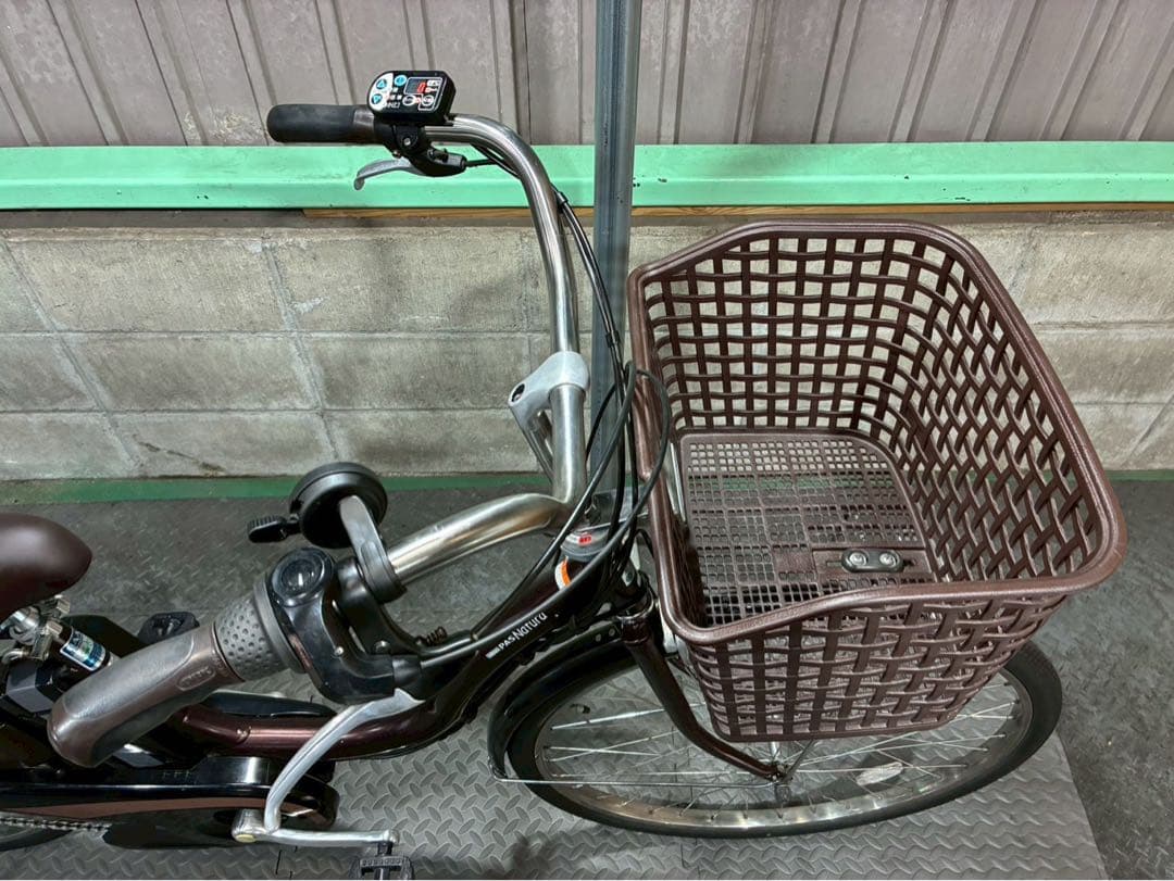 №8776電動自転車ヤマハPASナチュラ26インチ