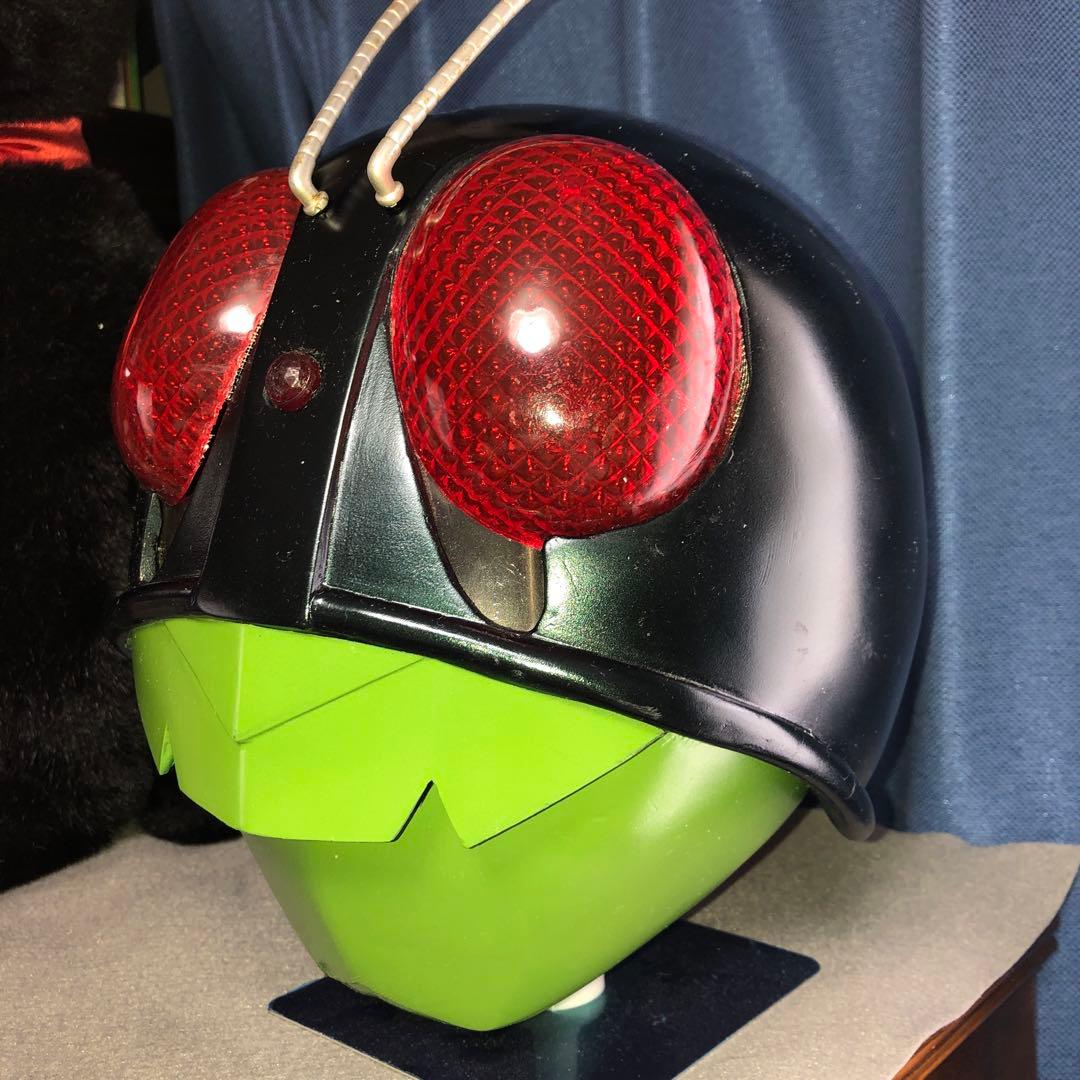 オマケ付き！仮面ライダー1号特撮ヒーローアトラク1/1マスク原作版