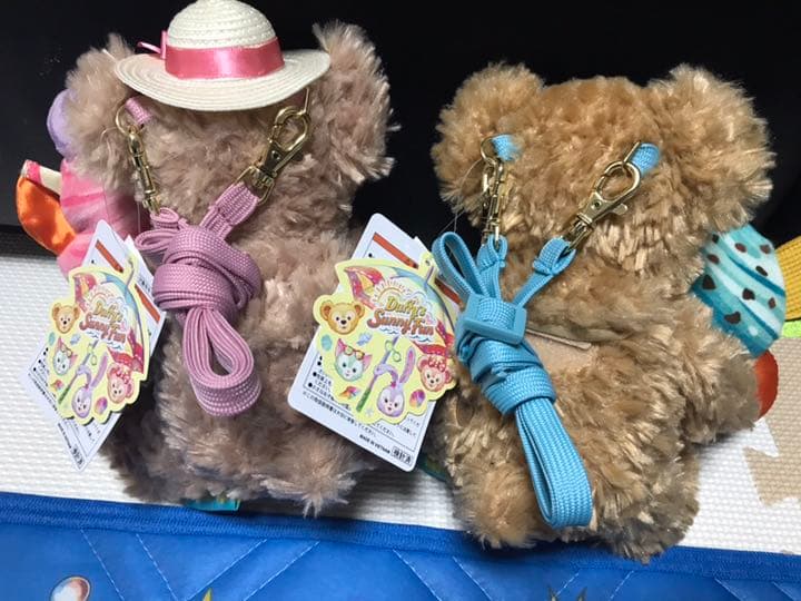 ダッフィー シェリーメイ ぬいぐるみパスケース