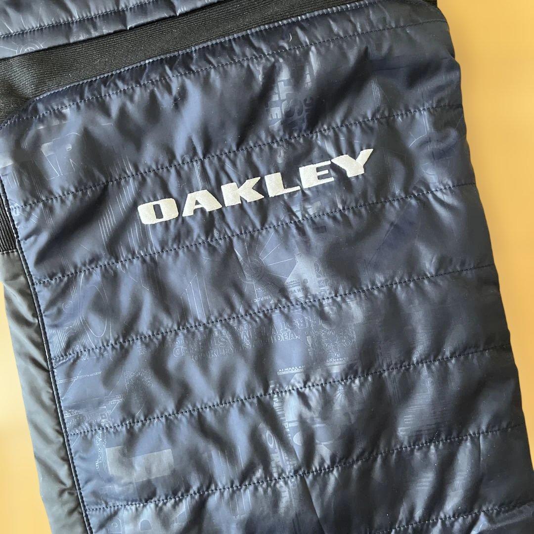 Oakley ネイビー キルティングパンツ Lサイズ