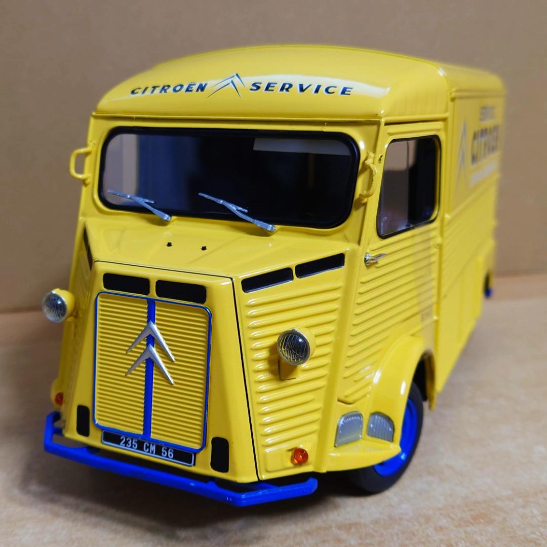 1/18 シトロエン タイプHY 1969 イエロートラック CitroenHY