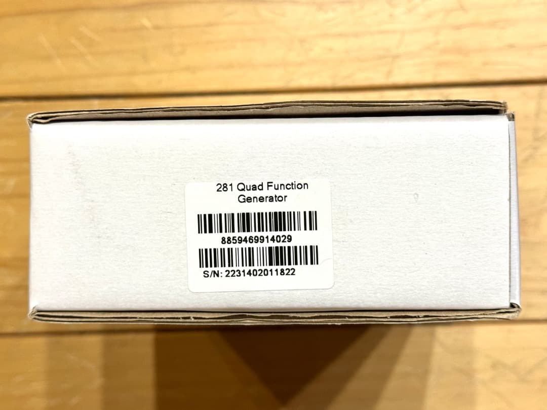 鍵盤楽器 Buchla Quad Function Generator 281t