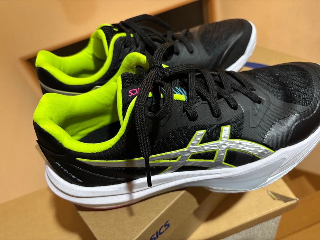 asics SKY ELITE FF 3 26.0cm ブラック/ライム