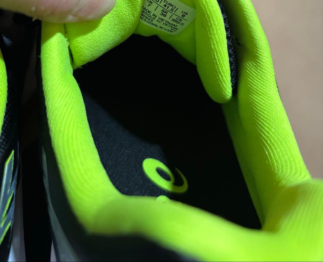 asics SKY ELITE FF 3 26.0cm ブラック/ライム