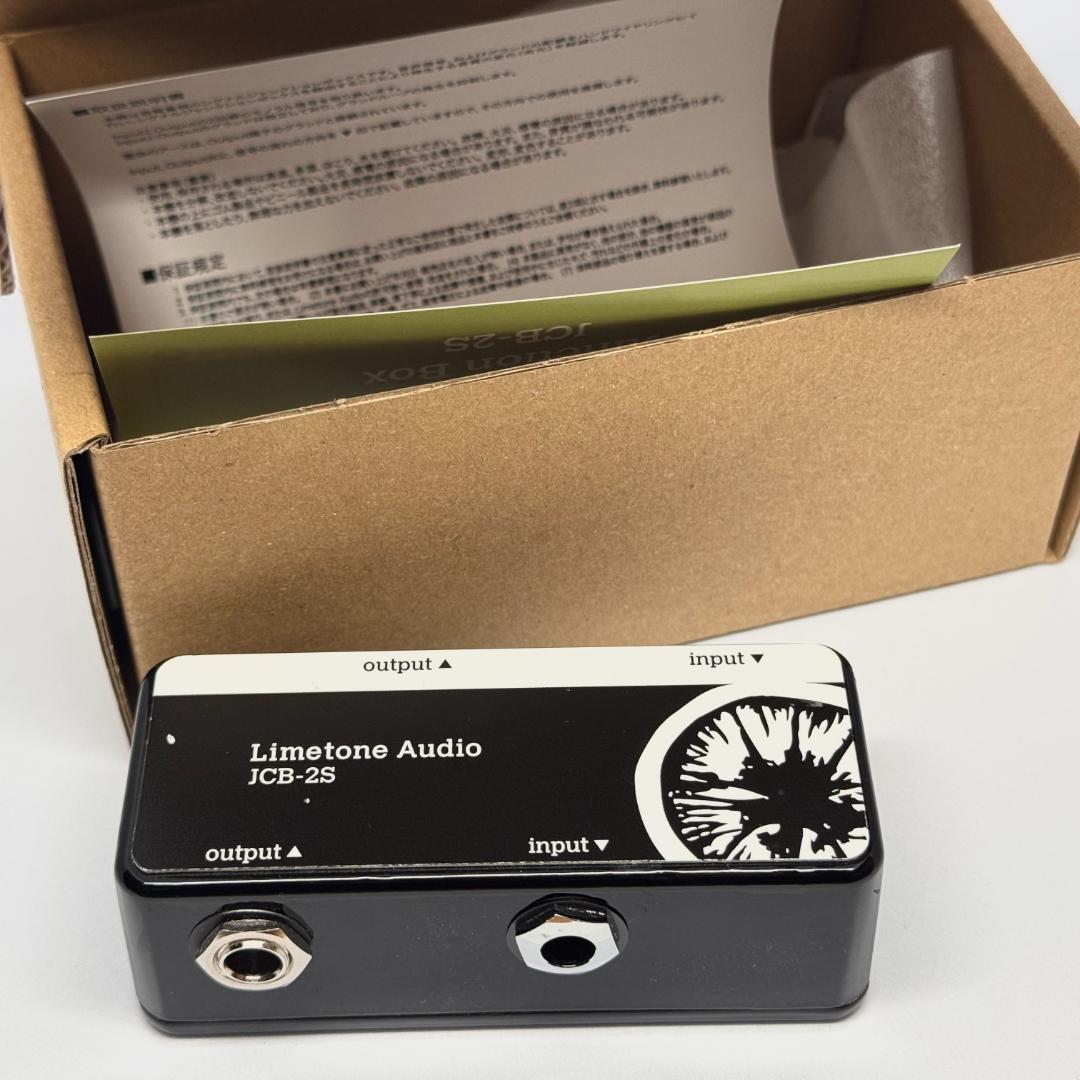 Limetone Audio JCB-2S Black ジャンクションボックス