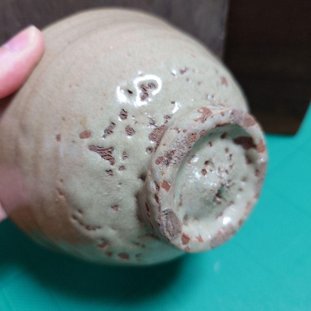 時代 李朝 高麗茶碗 大井戸茶碗 梅花皮 箱有 茶道具