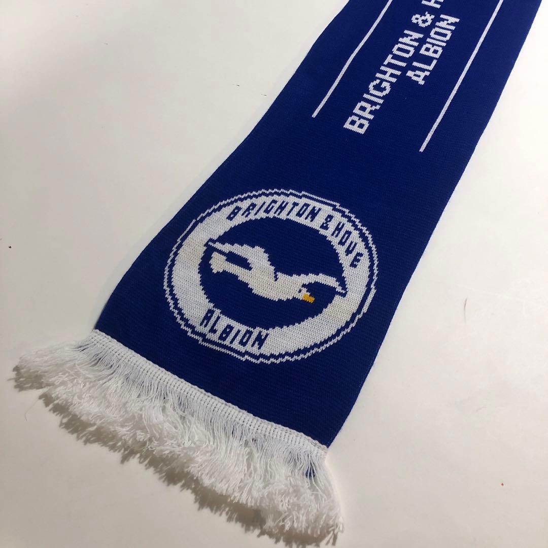 現地購入 新品 ブライトン サッカーマフラー Brighton フーリガン