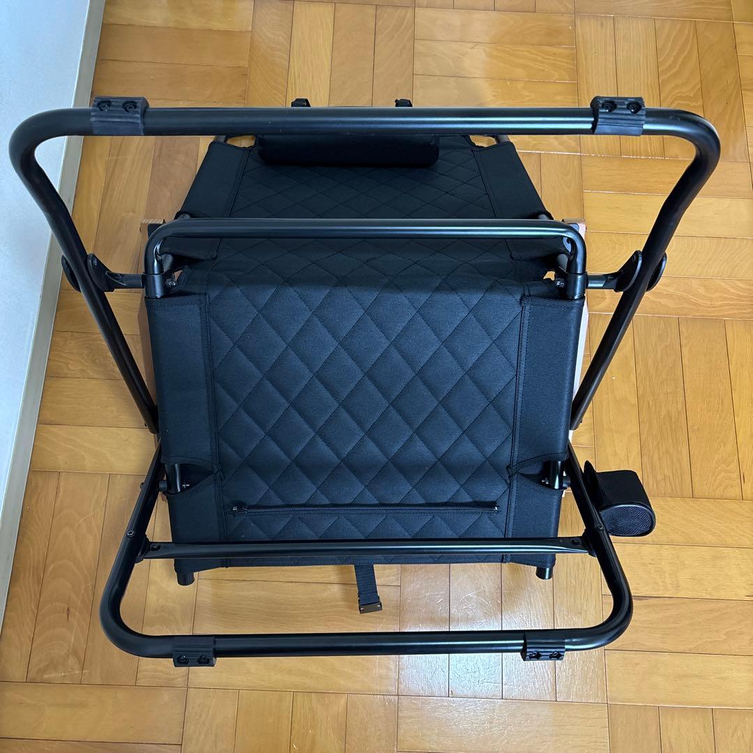 WAQリクライニングローチェア　ブラック
