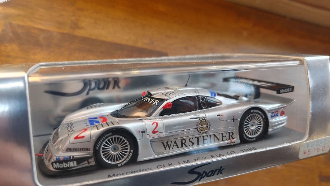 Spark Mercedes CLK LM WARSTEINER　世界的に希少