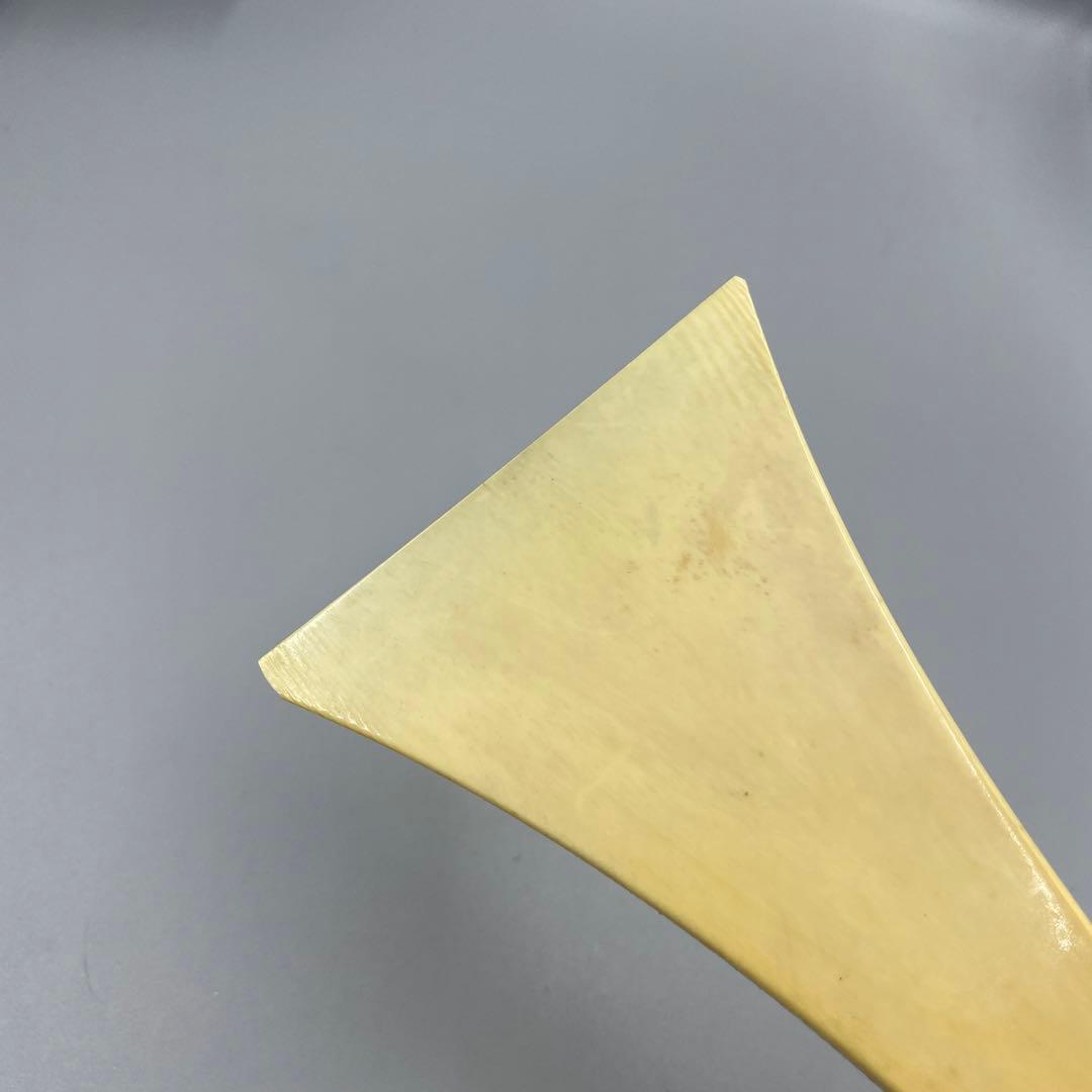 239ヴィンテージ 天然素材　三味線バチ　重さ約98g