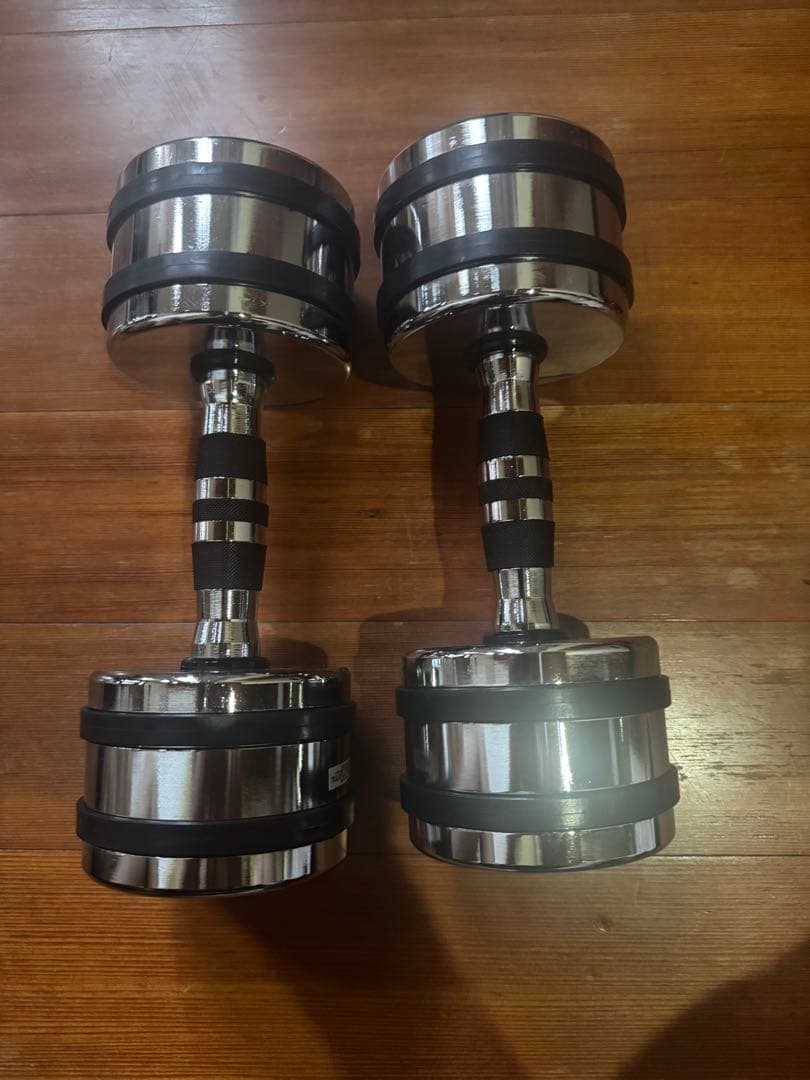 10KG スチール製ダンベル 2個セット