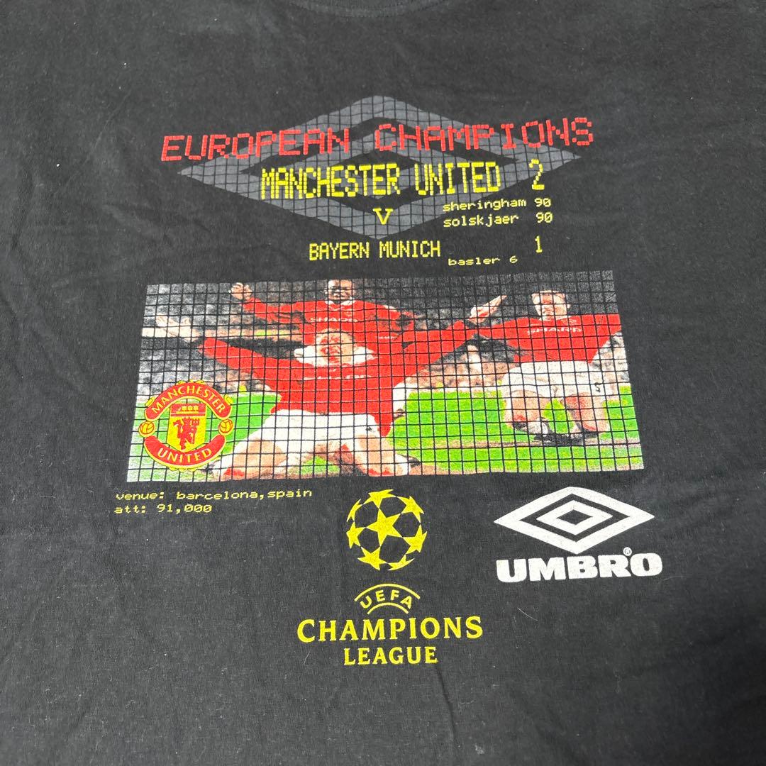 マンチェスター・ユナイテッド Tシャツ UEFAチャンピオンズリーグ