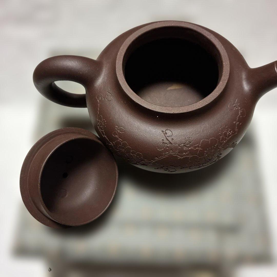 【真作保証・金賞作家】宜興紫砂壺 沈彩娥作「福君堂」高級茶器 証書・箱付