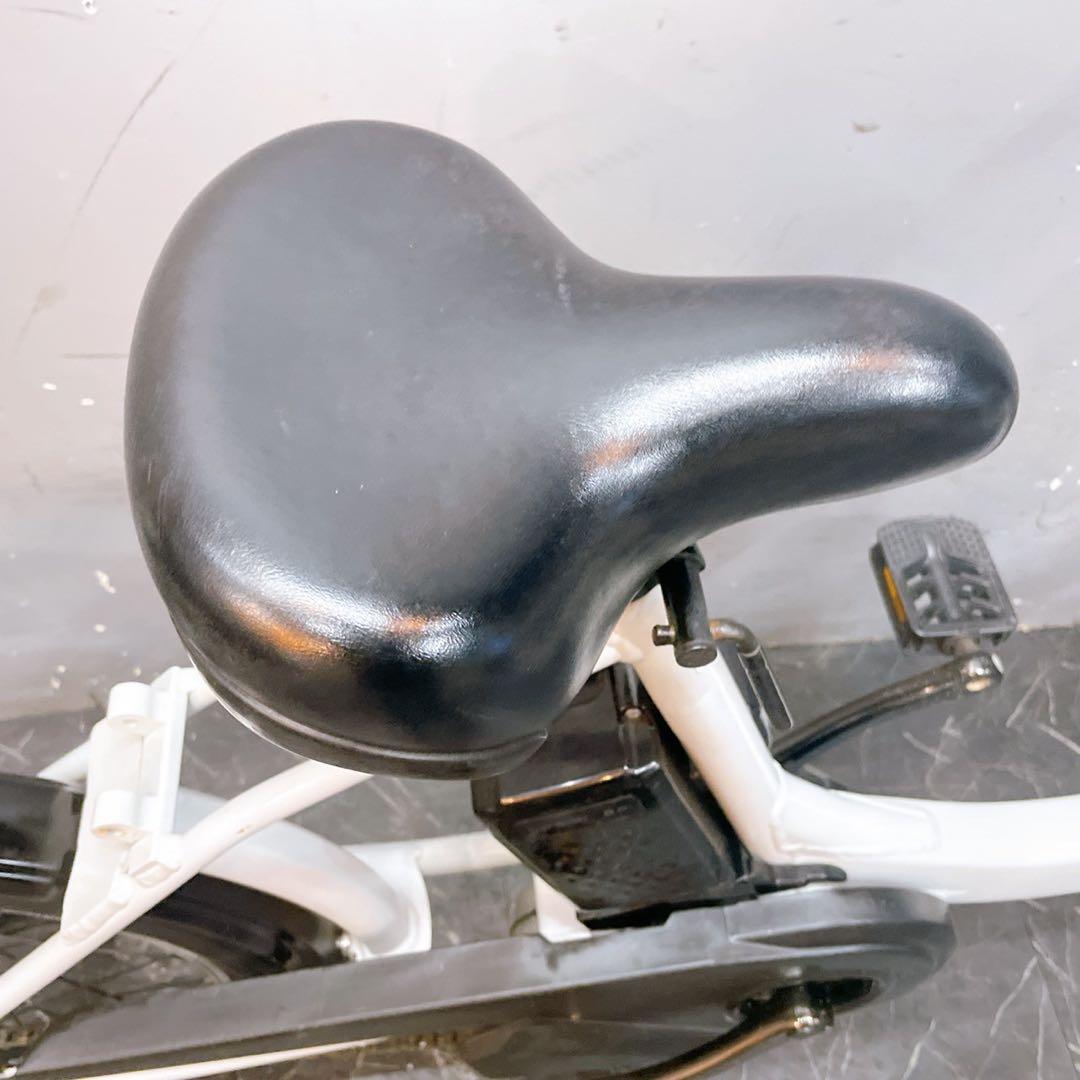 【9】電動自転車 パナソニック SW ホワイト 20インチ