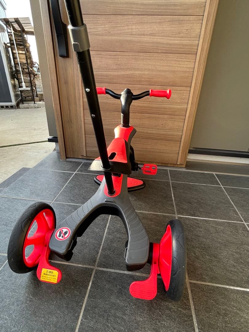 GLOBBER EXPLORER TRIKE 3in1 RED 三輪車
