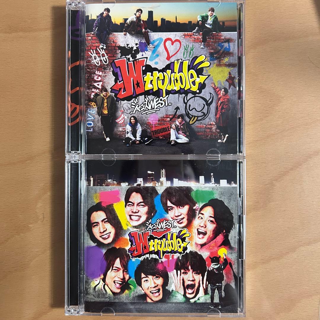 WEST CDアルバム まとめ売り rainbow Wtrouble WESTV
