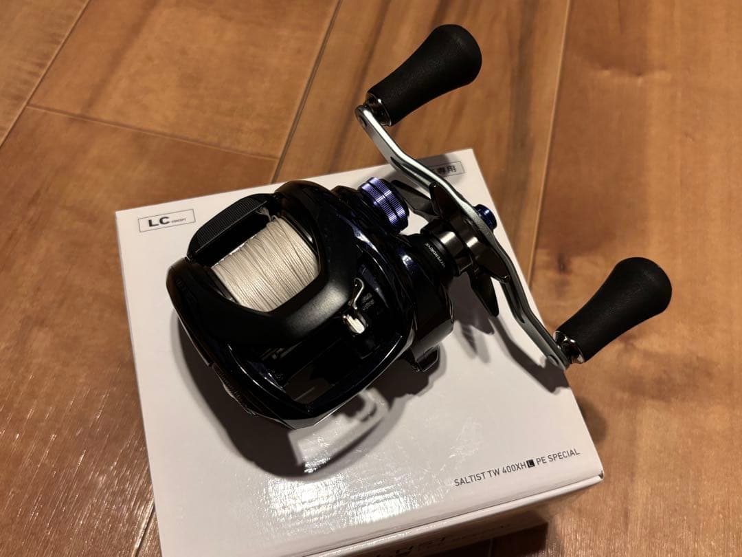 DAIWAソルティスト400XHL PE SPECIAL 左巻き