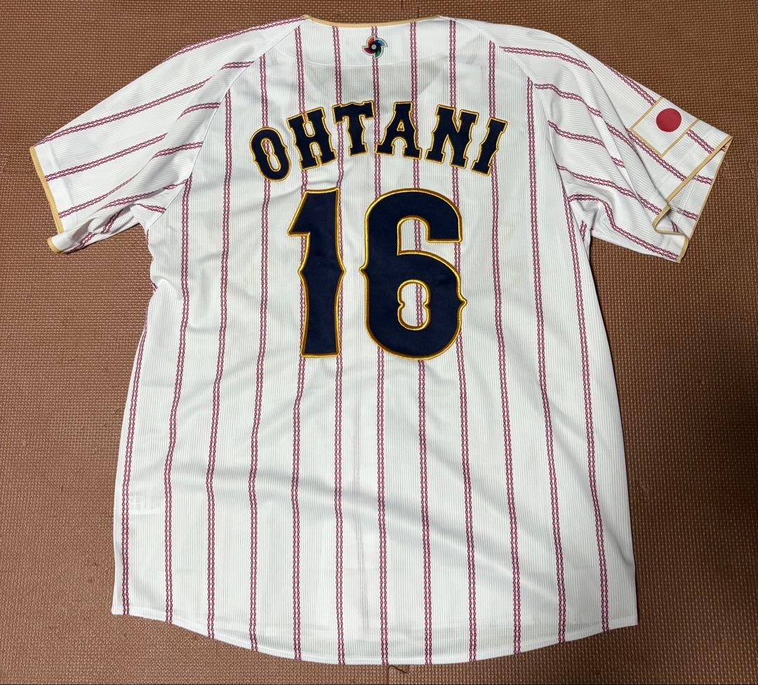 新品タグ付 定価20000円 Mizuno 日本代表ユニ M 大谷翔平