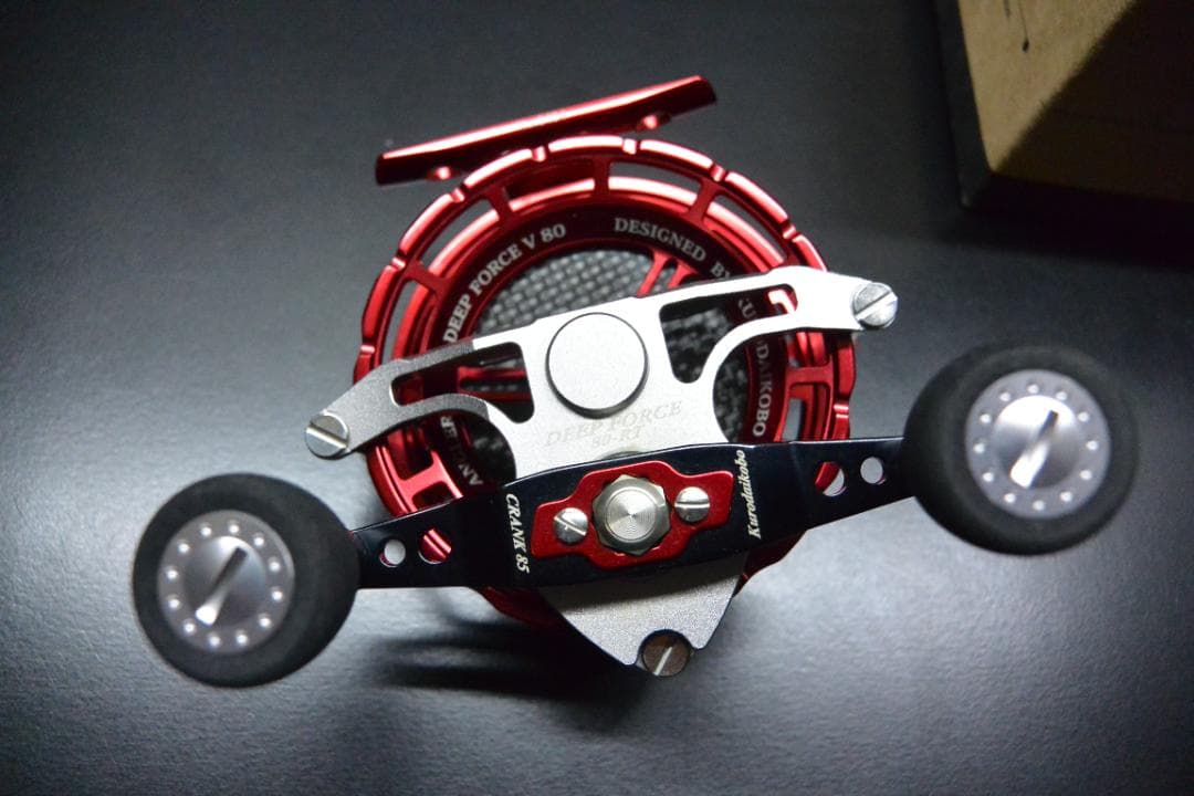 黒鯛工房　DEEP　FORCE　V80RT　左巻き　カセ　イカダ釣り