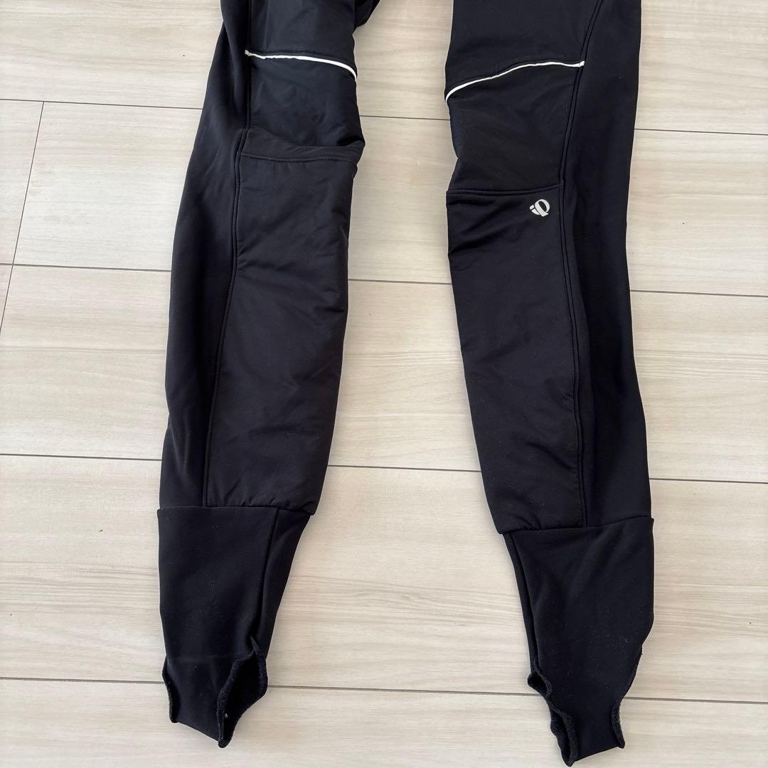 再値下げ　美品Pearl Izumi 3D ウィンドブレークビブタイツ ブラック
