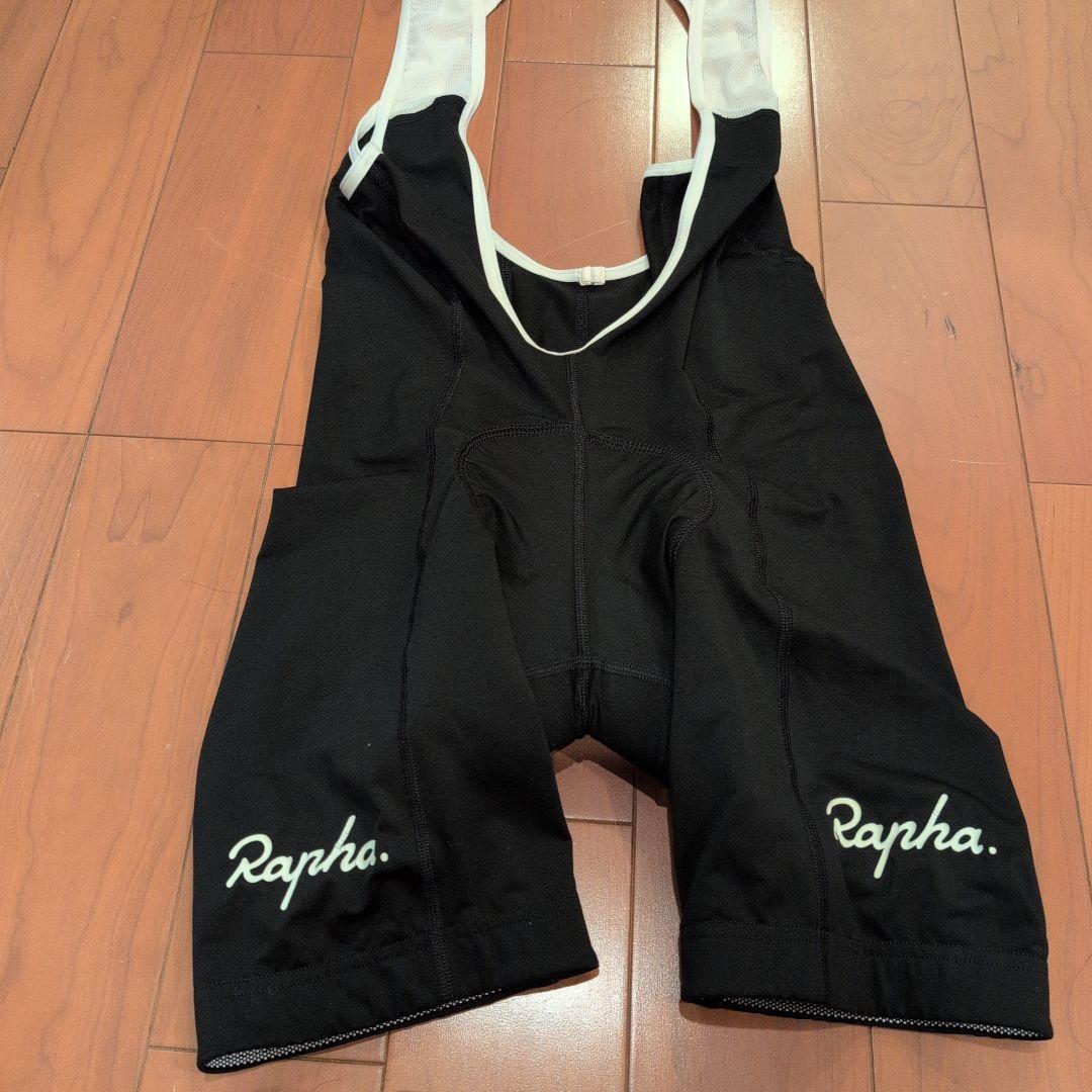 Rapha ラファ メンズ ビブショーツ （黒/白、Sサイズ）