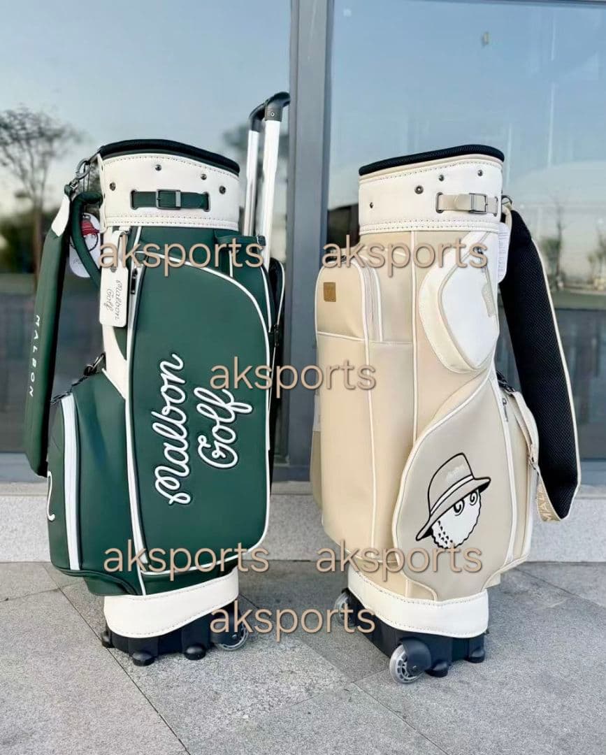 人気カラー新入荷★Madison Golf キャディバッグ ベージュ