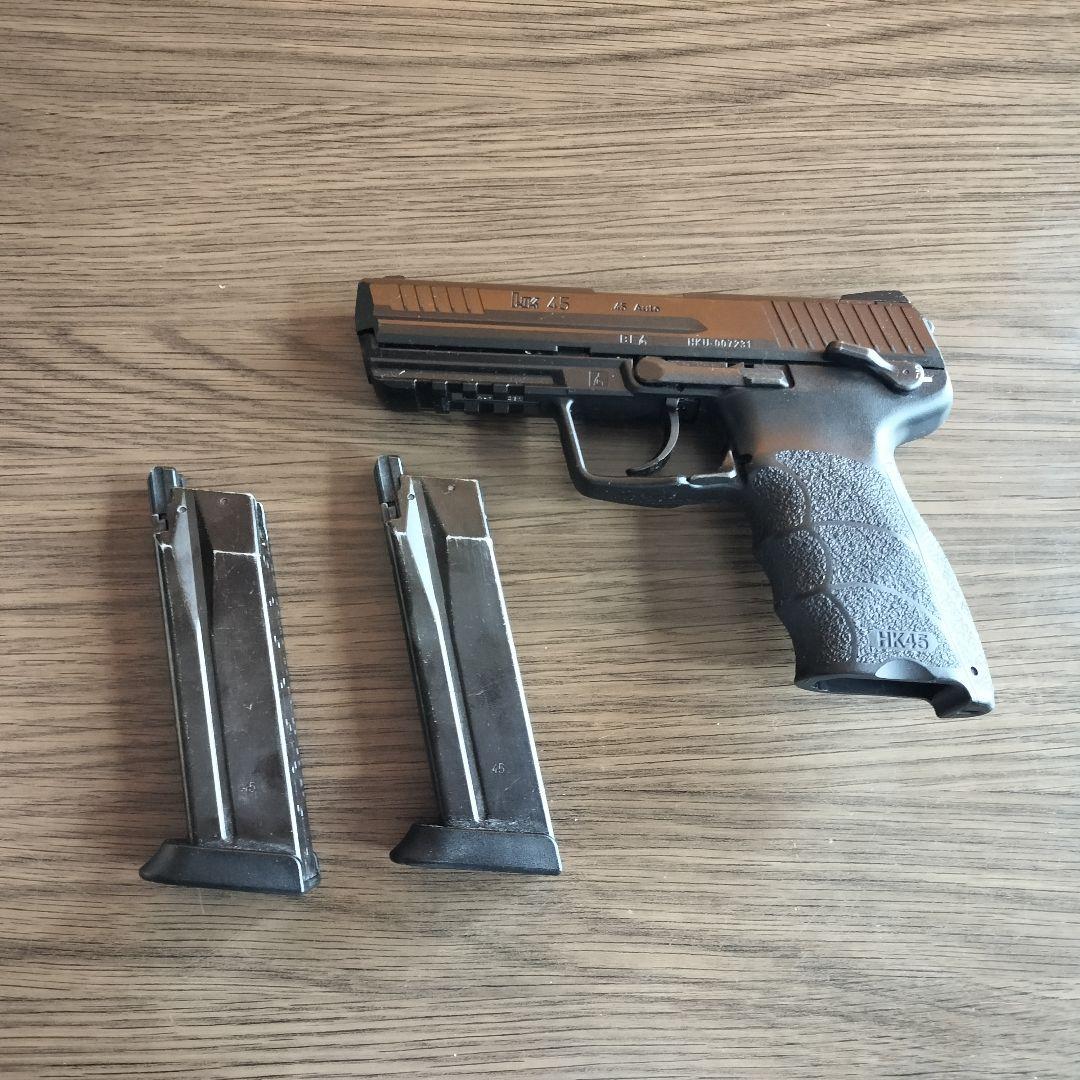 東京マルイ HK45 ガスブローバック　ハンドガン