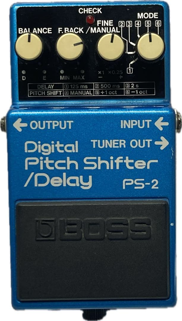 BOSS PS-2 デジタルピッチシフター/ディレイ Delay ボス