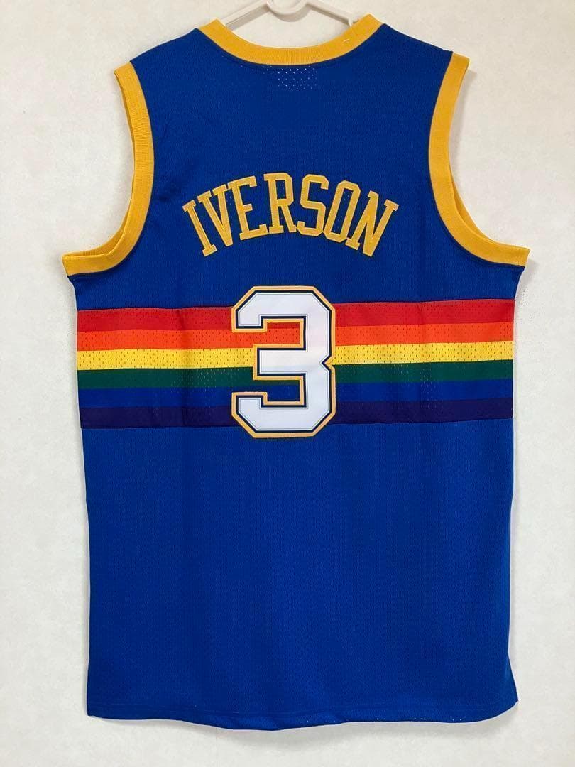 ★未使用品 NBA　IVERSON アレン・アイバーソン ユニフォーム ナゲッツ
